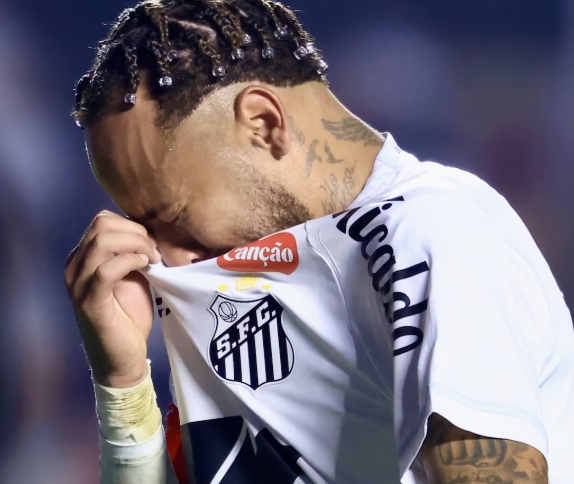 Vídeo: Pior derrota da carreira: Neymar chora após goleada histórica do Santos