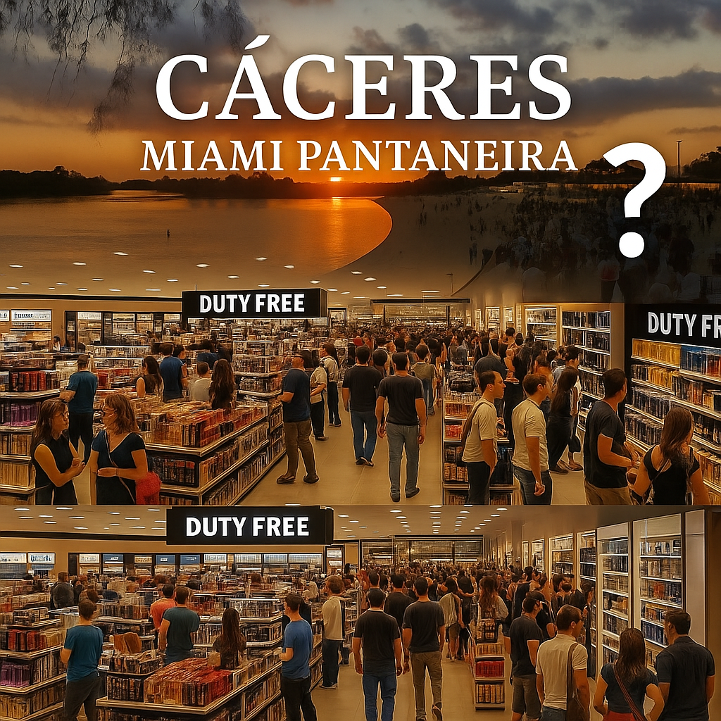Free shop de Cáceres nasce sob polêmica tributária